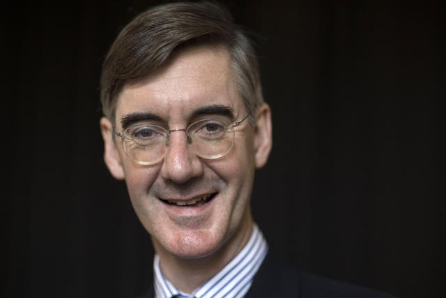 Jacob Rees-Mogg will accuse the Prime Minister of being 'timid and cowering'