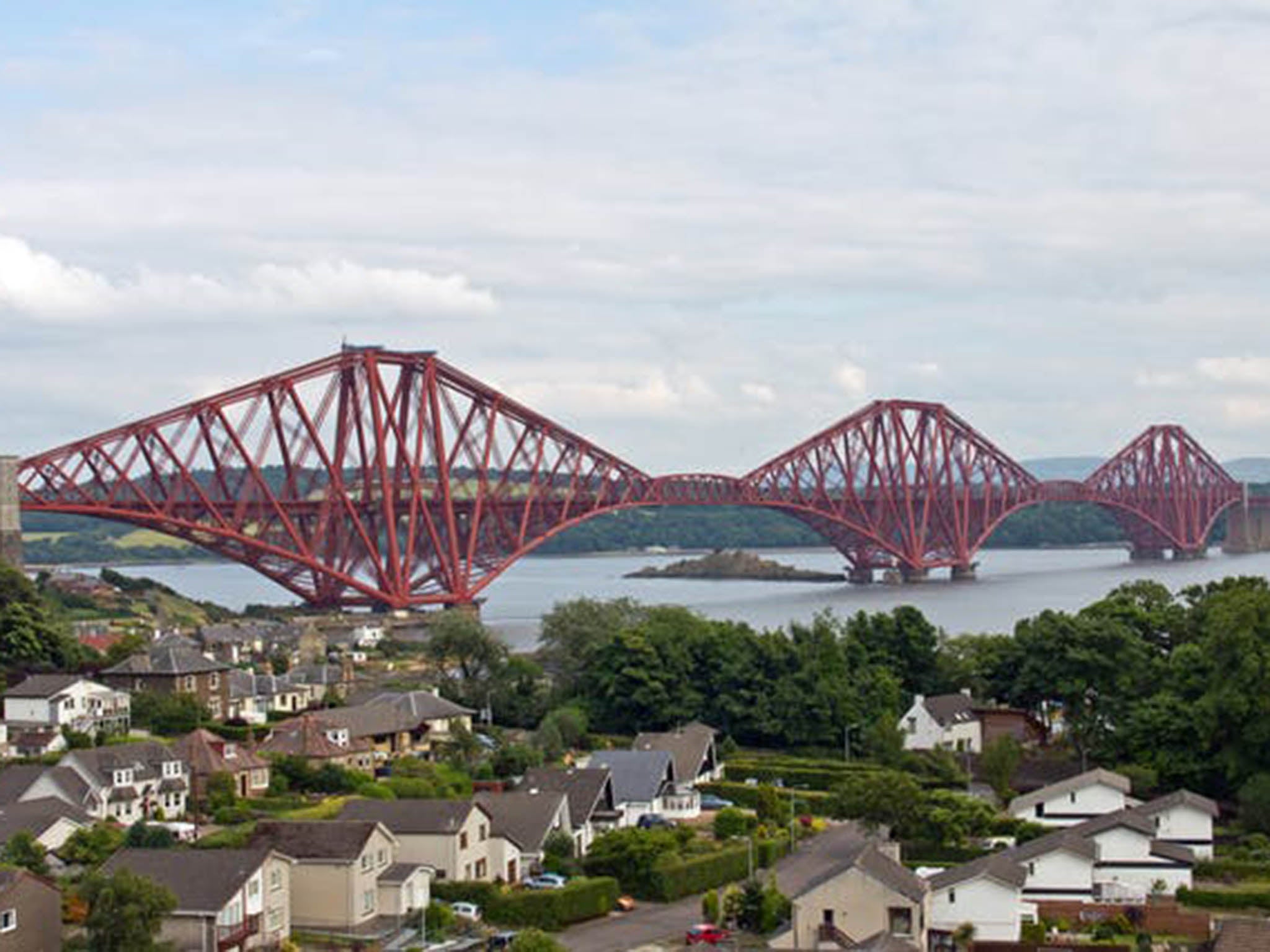 The Forth Rail Bridge, which opened in 1890, was last year voted Scotland’s greatest man-made wonder