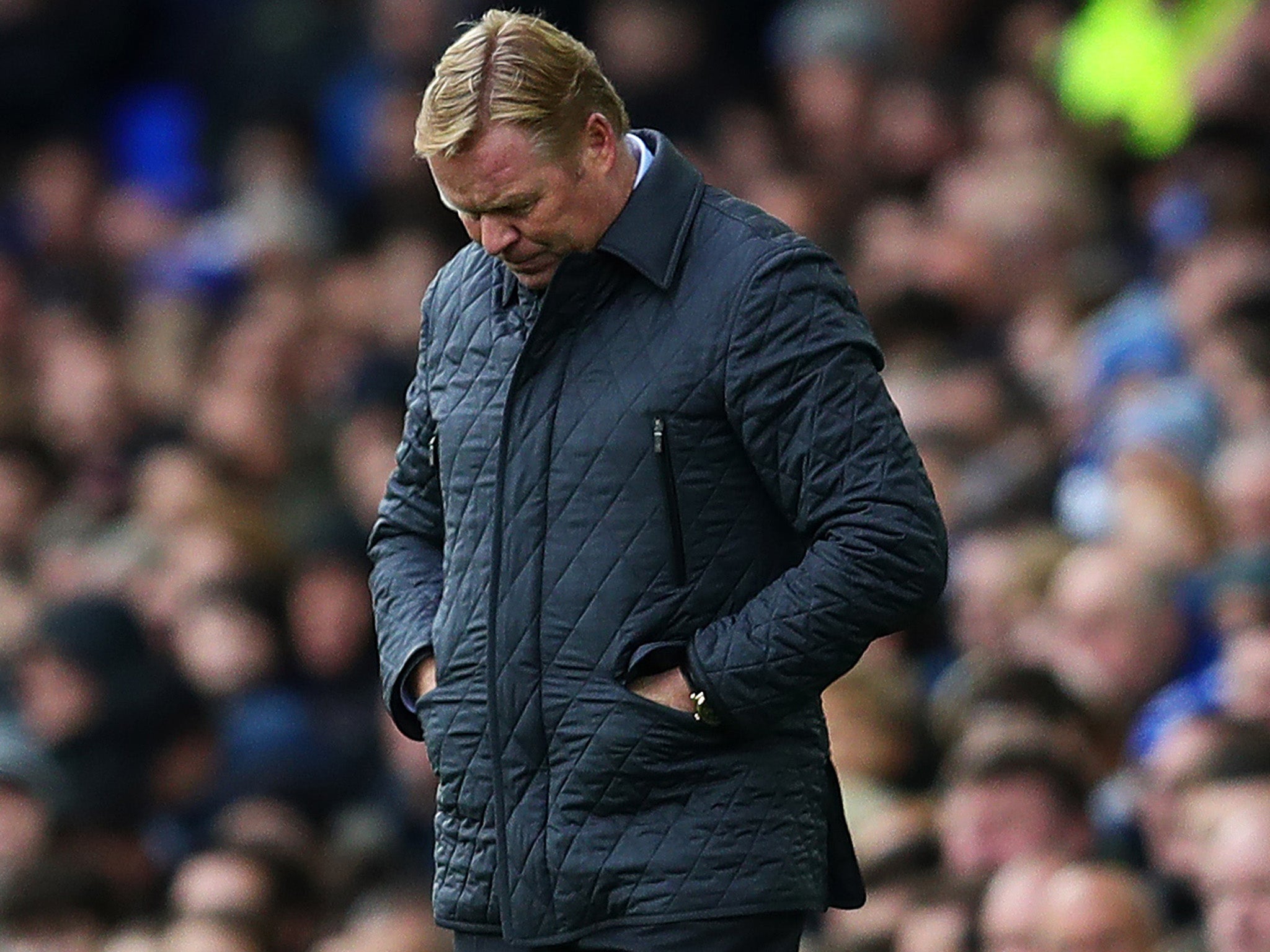 
Koeman was axed after defeat to Arsenal at Goodison Parl on Sunday 