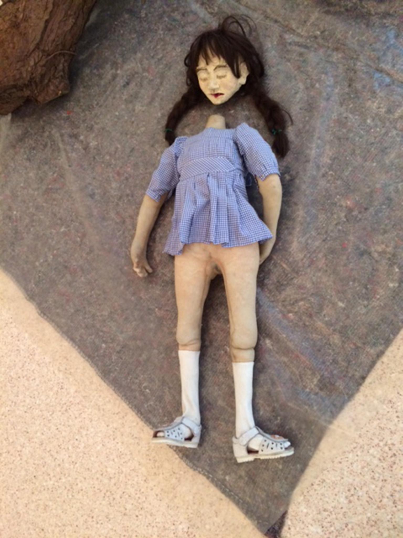 &#13;
Doll parts: one of Rego's 'dollies' with which she peoples her fantastical narratives &#13;