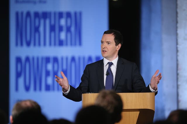 George Osborne delivers his speech on the 'Northern Powerhouse'
