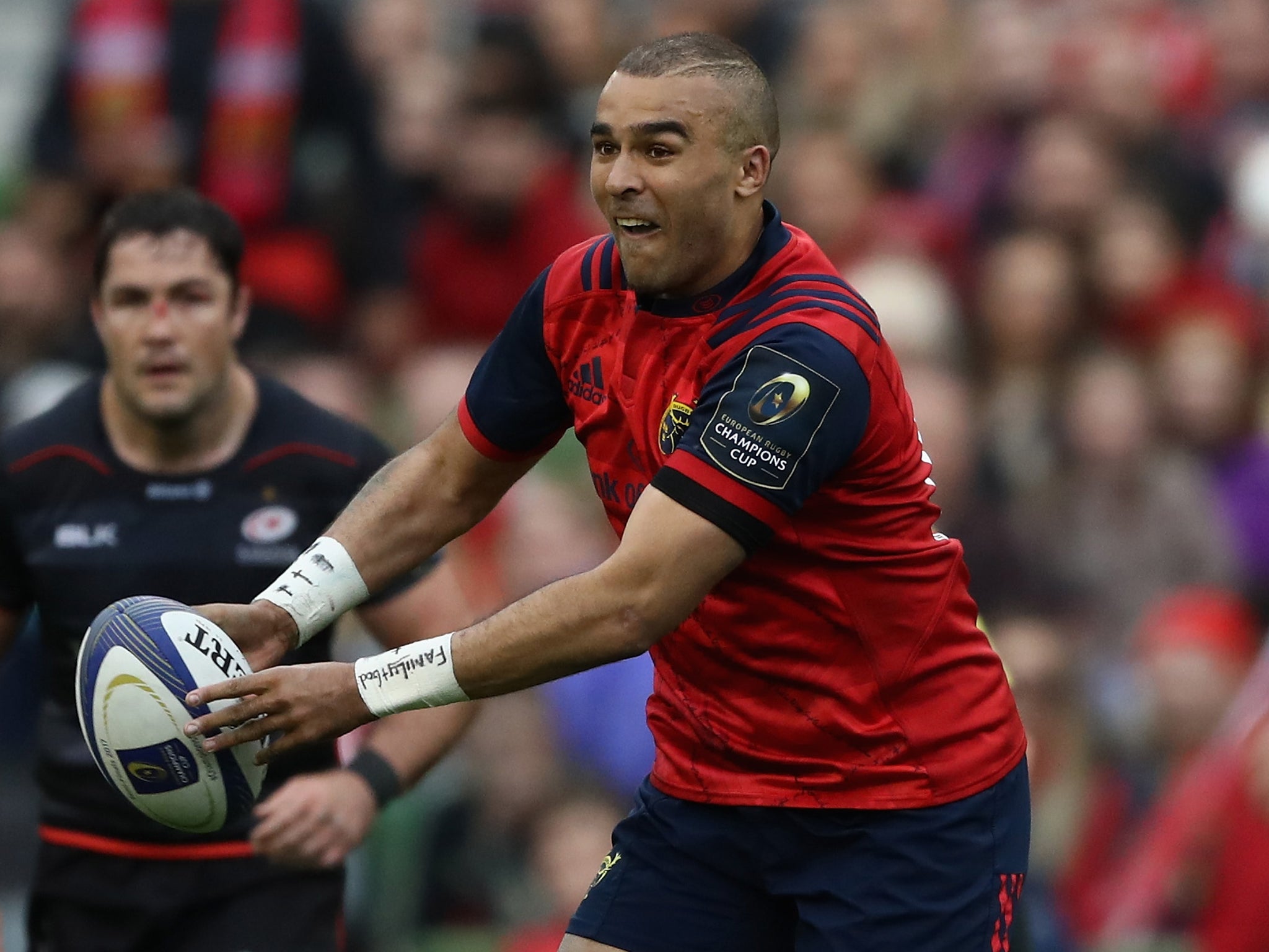 Simon Zebo will leave Munster at the end of the season