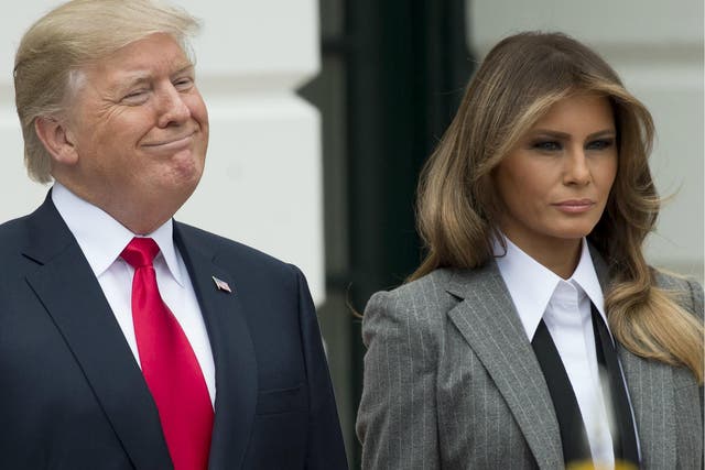 Melania Trump has made cyberbullying one of her main causes as First Lady while US President Donald Trump continues to berate people via Twitter.