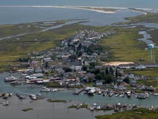 Republican residents of shrinking island reject climate change case