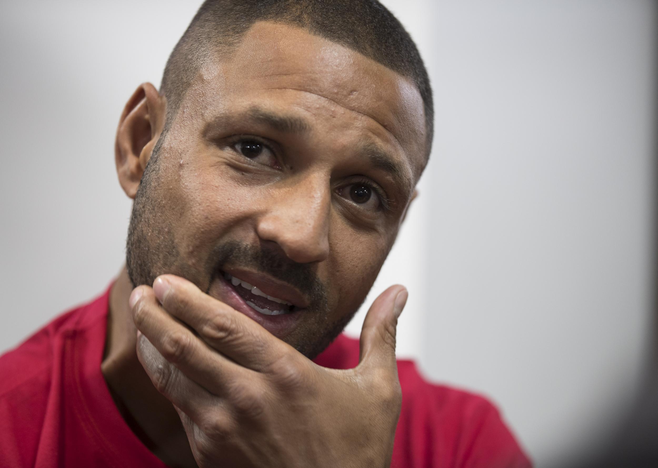 Picture: Brook thinks Khan should be asking him for a fight instead.