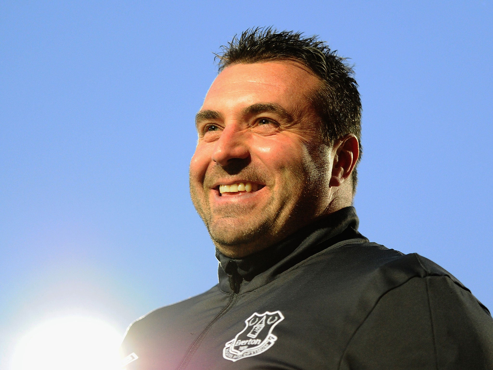 David Unsworth has made a name for himself at Everton