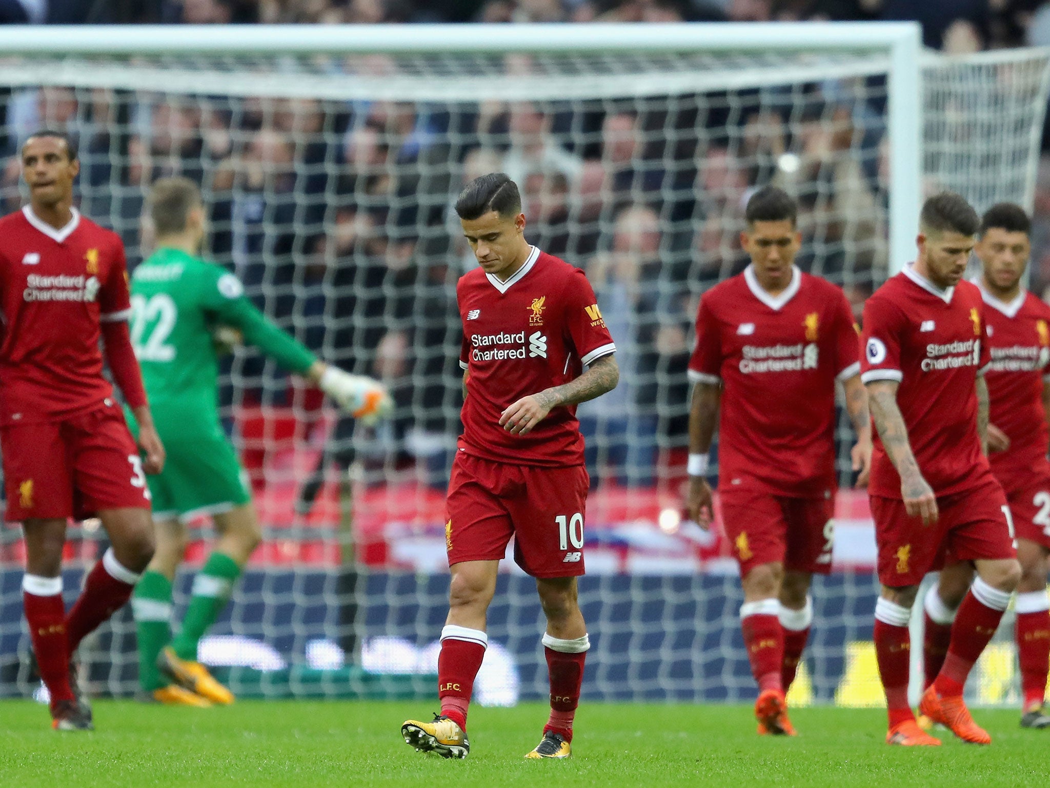 Philippe Coutinho said his side conceded 'silly goals' against Tottenham