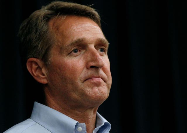 Republican Senator Jeff Flake of Arizona