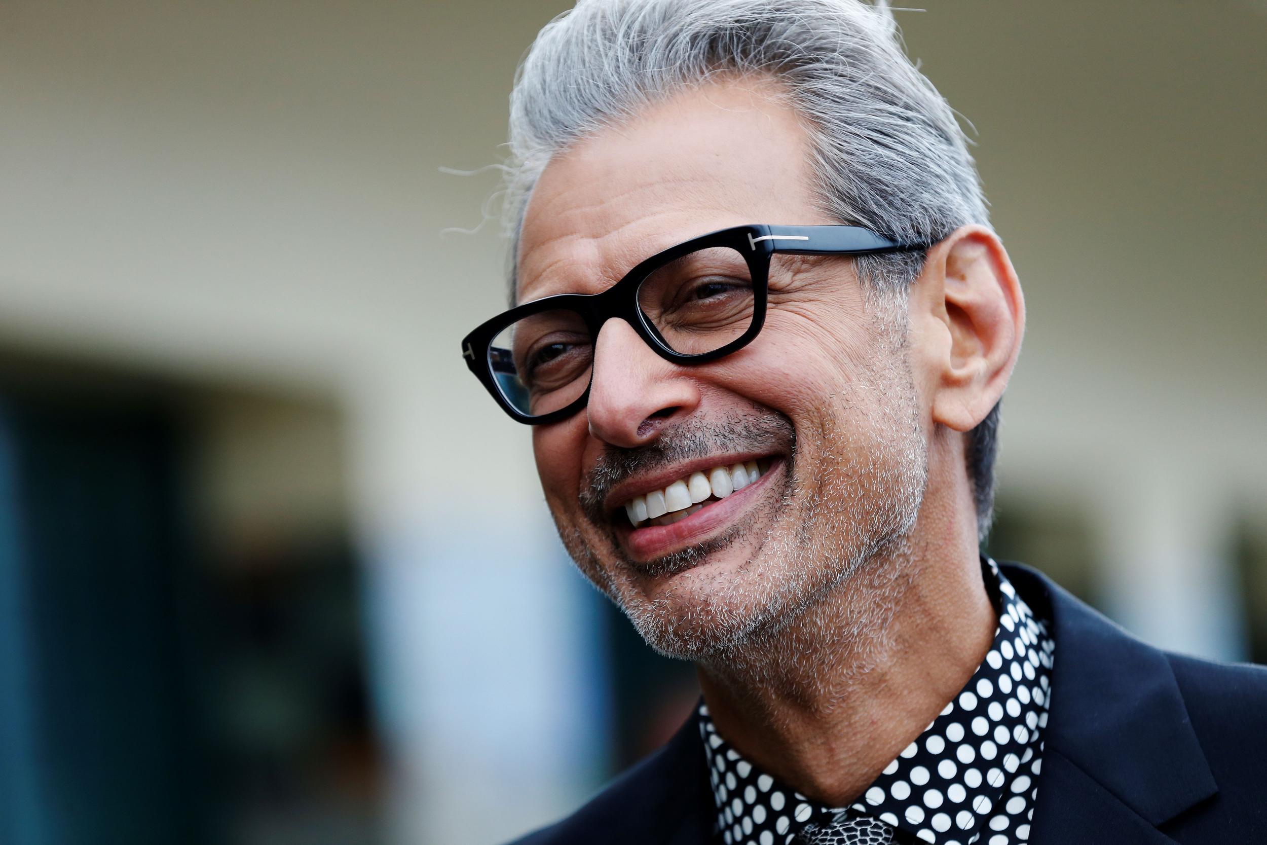 An excited Goldblum feels ‘full of vim, vigour, and vitamin A… if that’s the right vitamin’ (Getty)