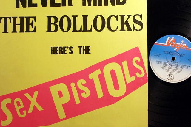 Pistol-whipping: the manager of Nottingham’s Virgin shop was charged under the Indecent Advertisements Act for stocking the album