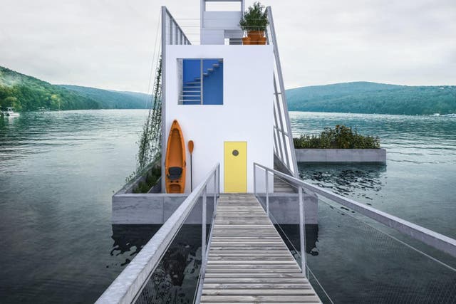 Carl Turner’s Floating House, UK (Carl Turner Architects)