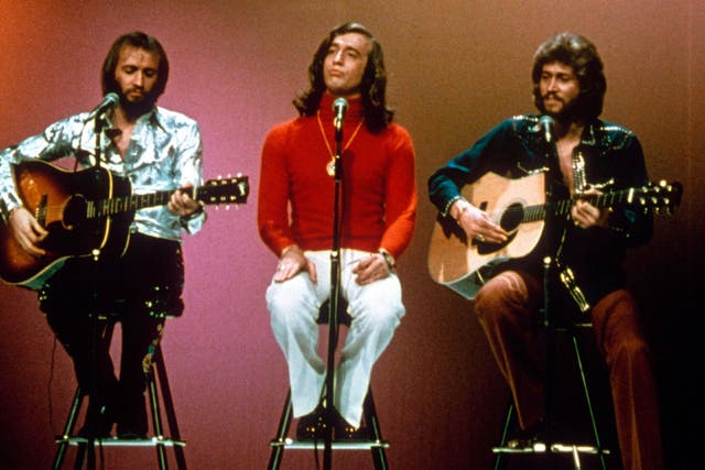 Sibling sensation: the Gibb brothers (from left) Maurice, Robin and Barry in 1978