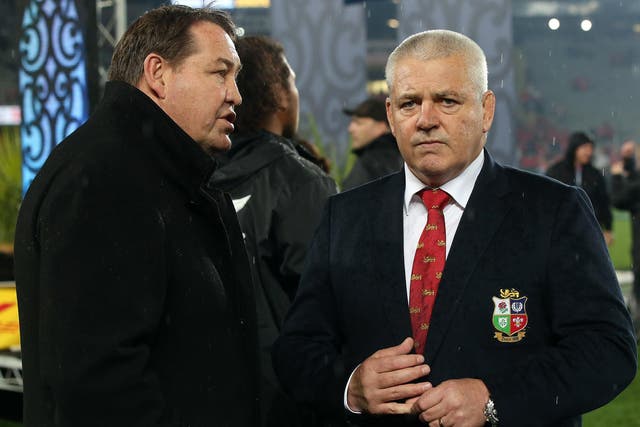 Steve Hansen was critical of Warren Gatland's comments about the British and Irish Lions tour of New Zealand