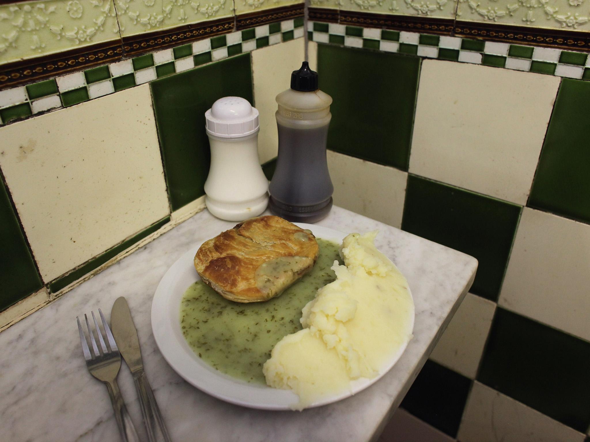 A plate of pie and mash might go down better for some in M Manze