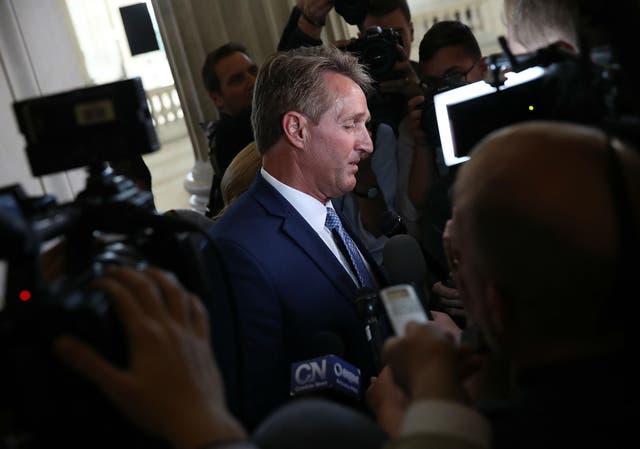 Mr Flake has yet to receive much public support for his stance