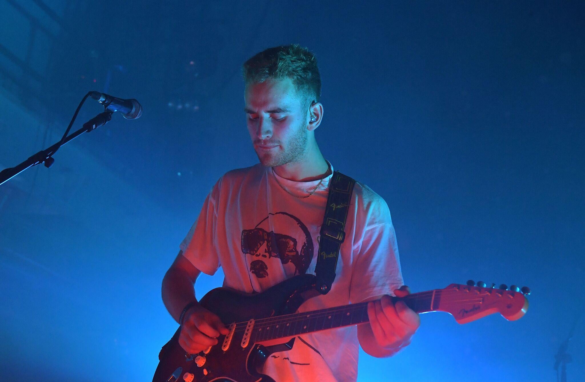 Tom Misch performs at Printworks in London