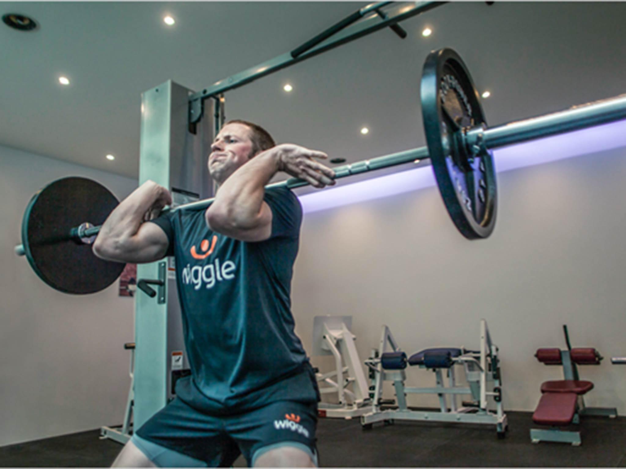 Kenny is back in the gym as he builds up to Tokyo 2020