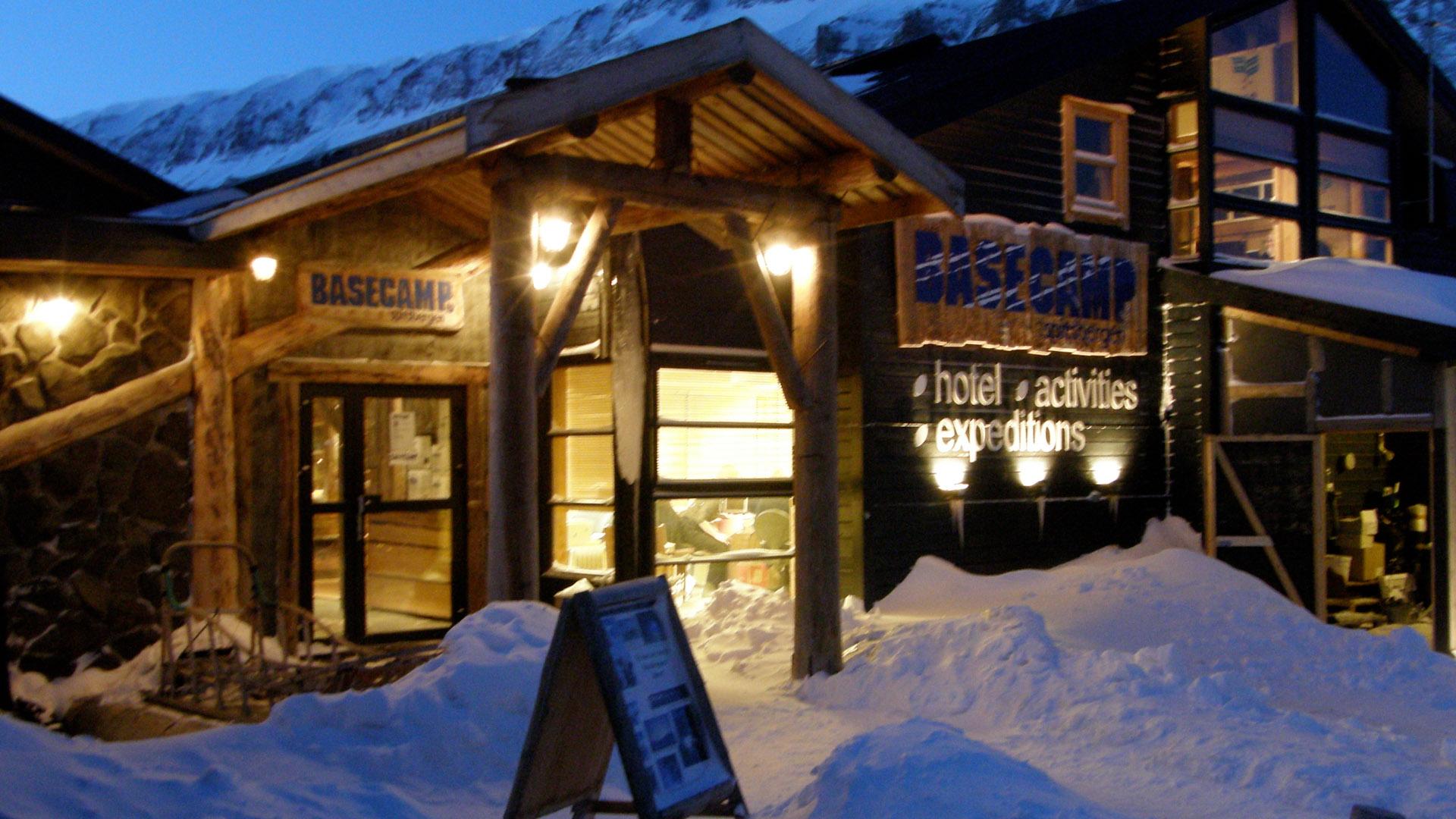 Basecamp Hotel in Svalbard