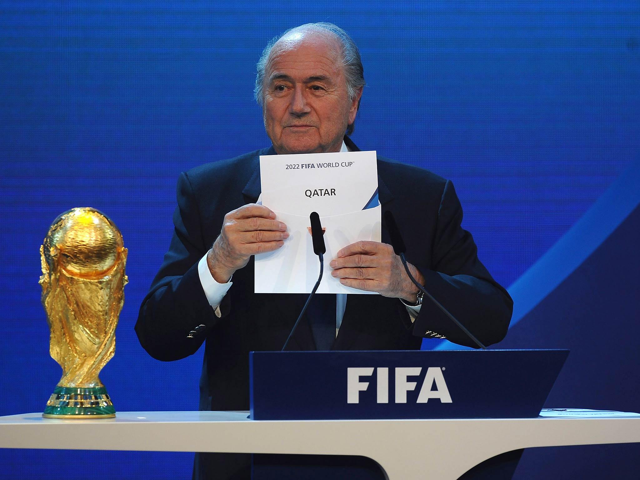 Qatar was named host of the World Cup in 2010. Getty