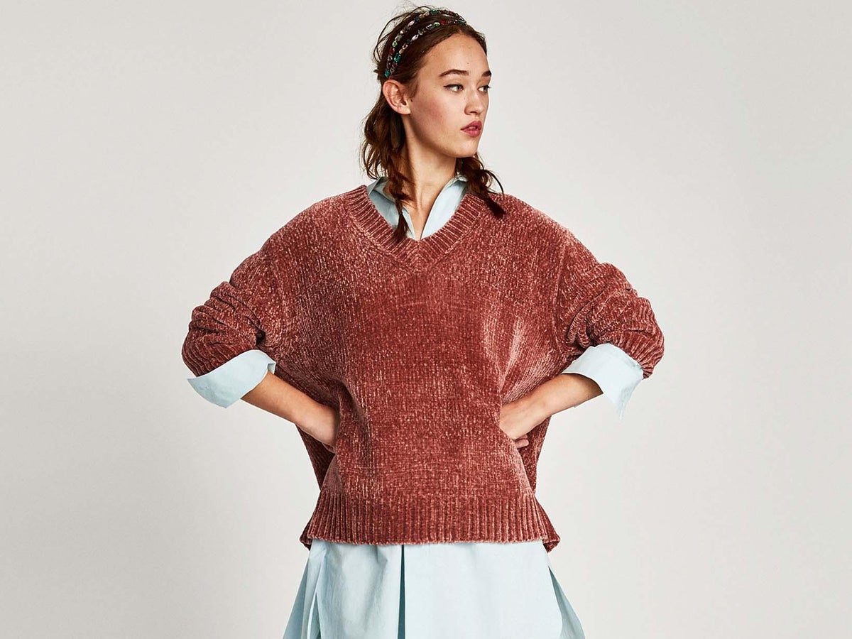 Chenille: The super-soft sweater is making a comeback