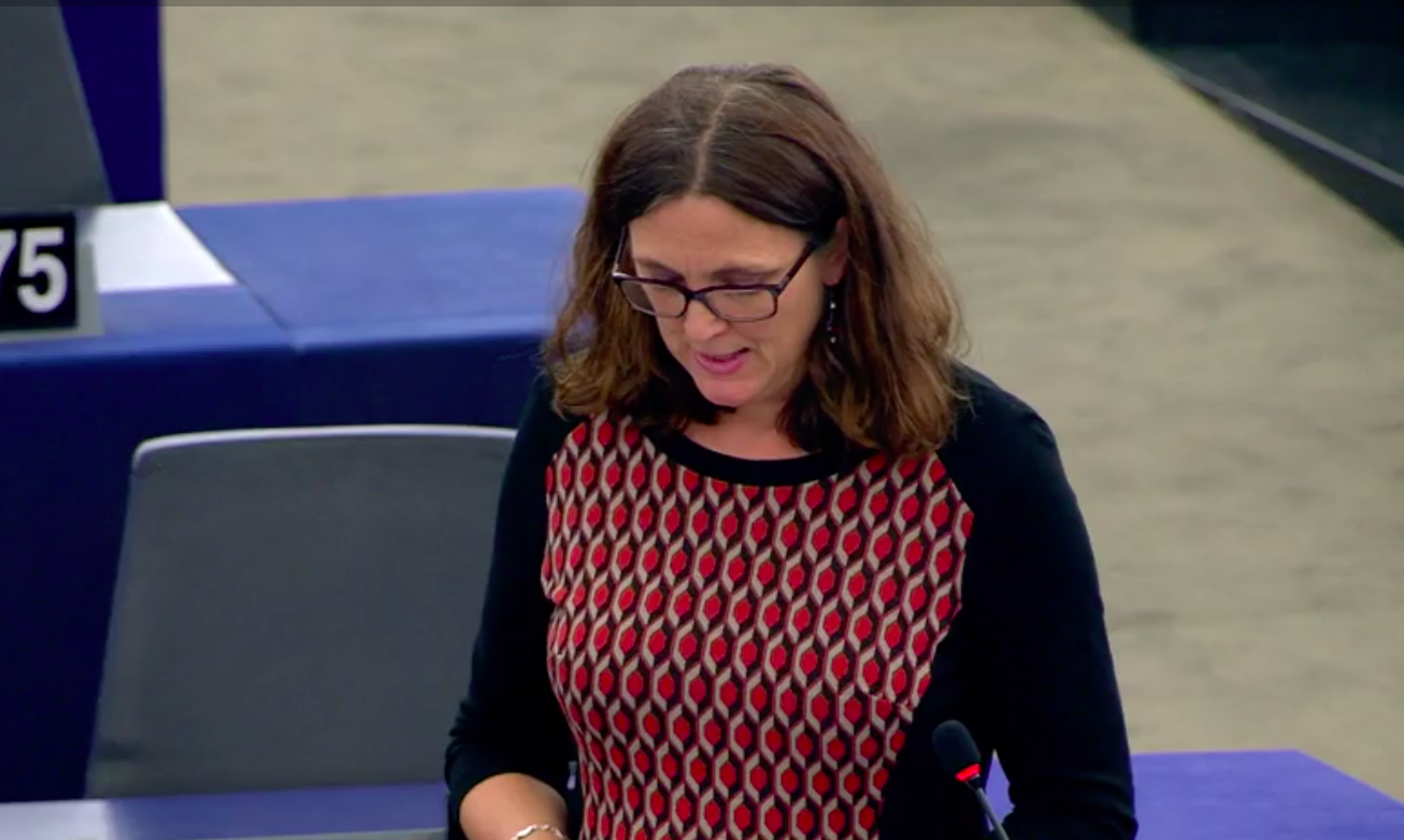 Cecilia Malmström, the EU's trade Commissioner
