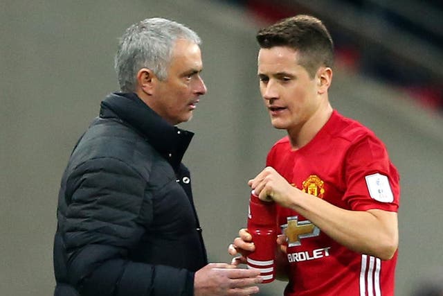 Ander Herrera has moved to dampen talk of a rift between him and Jose Mourinho