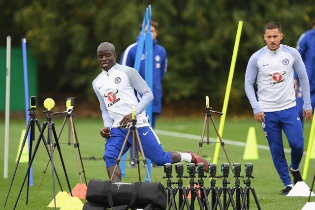 Conte says Kante is in "good physical condition." Getty