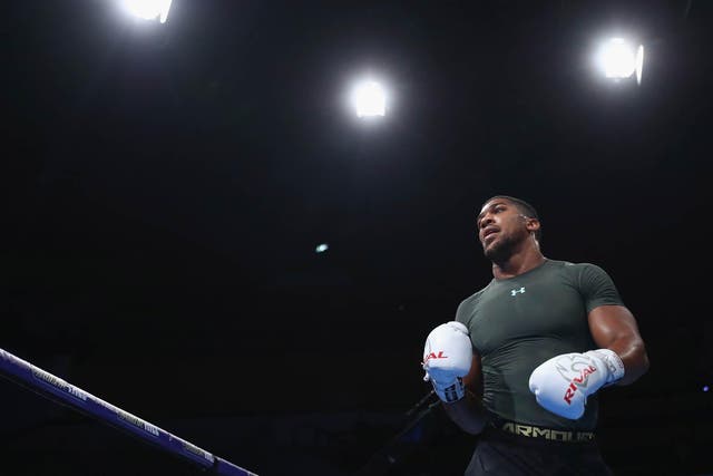 There are big plans for Anthony Joshua in 2018