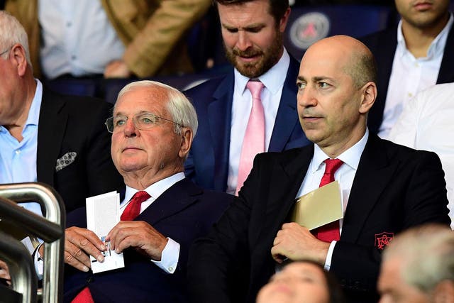 Sir Chips Keswick has attempted to defend the bonus paid to Ivan Gazidis
