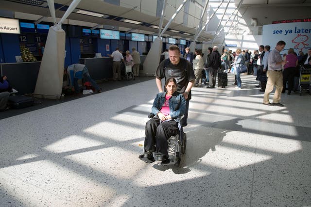 Stop judging people who use wheelchair assistance at airports, says our writer