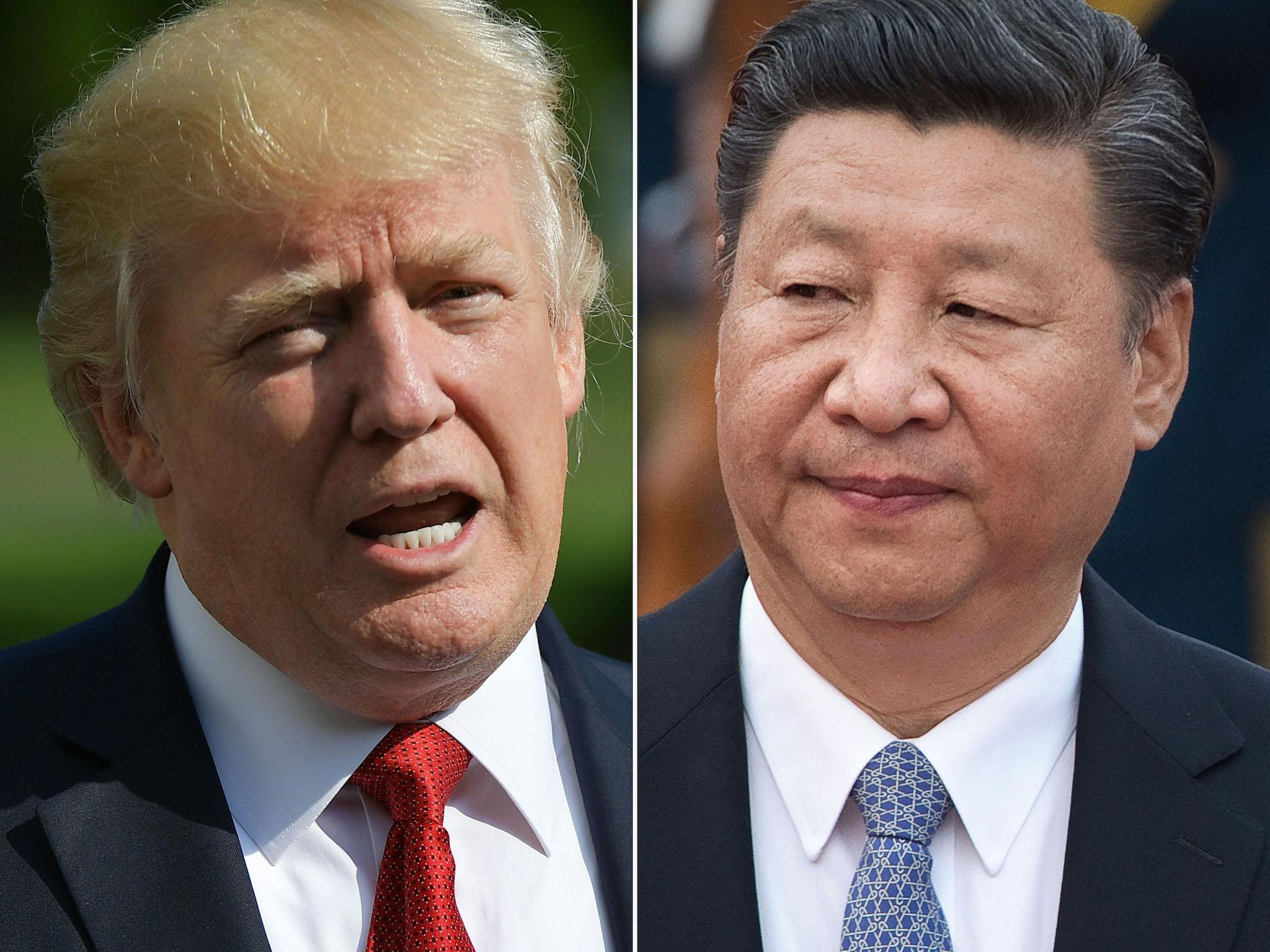 US President Donald Trump and his Chinese counterpart Xi Jinping