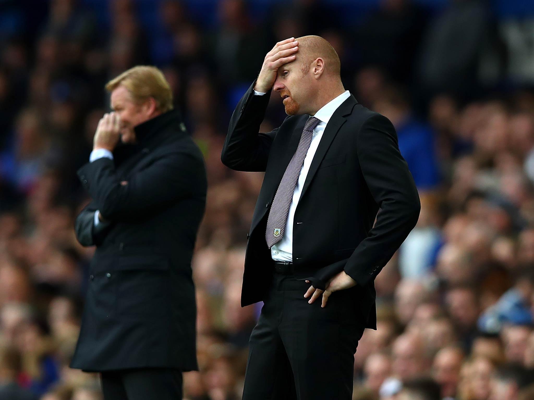 Dyche is "flattered" to be linked with Everton job. Getty
