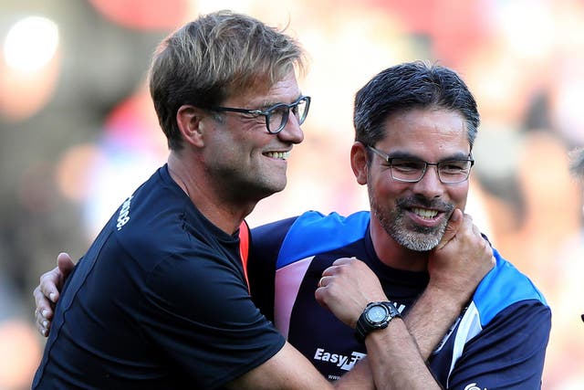 Klopp and Wagner faced off in pre-season
