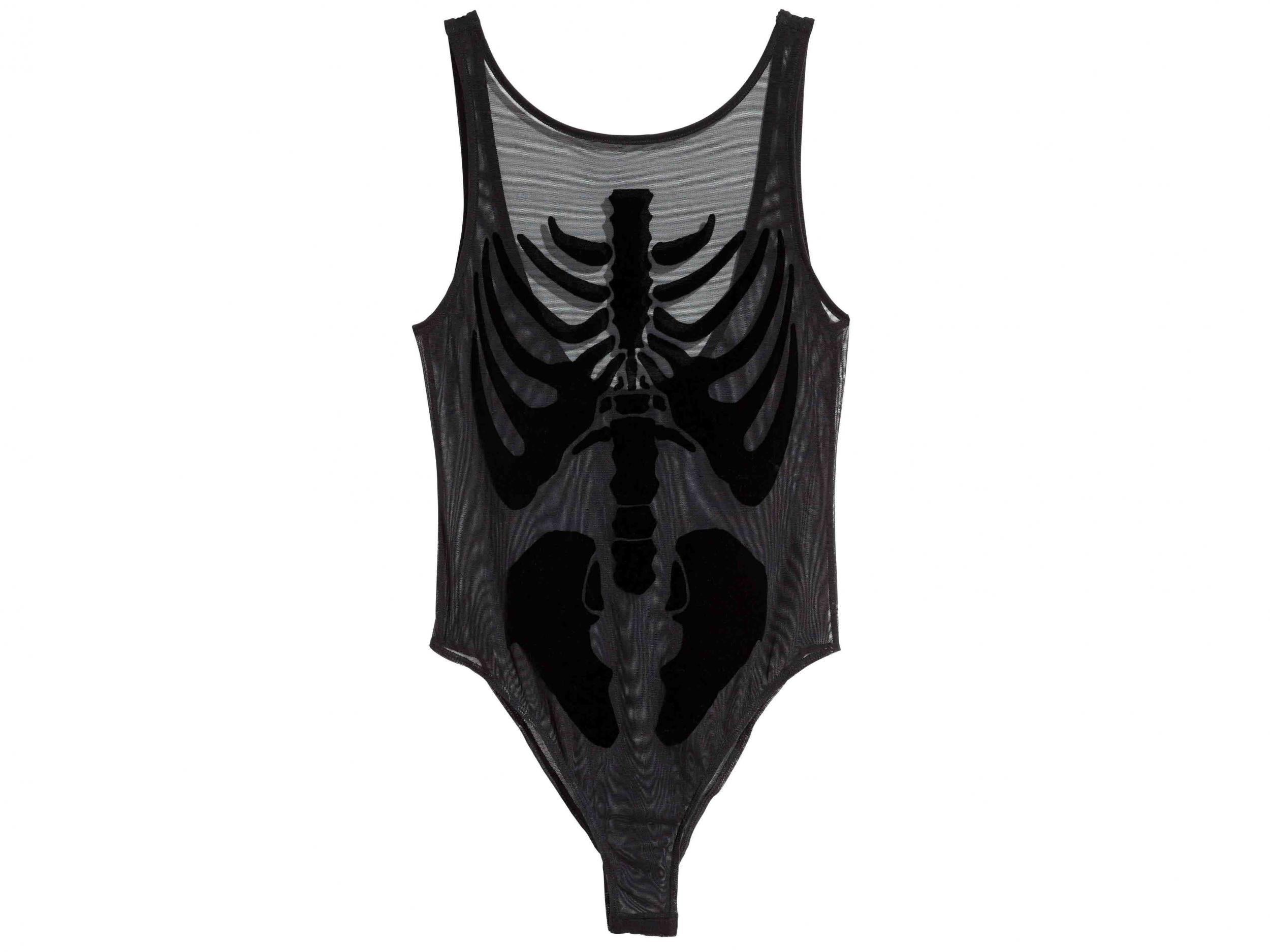 Skeleton Mesh Body, £9.99, H&amp;M