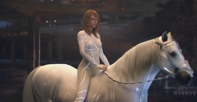 Taylor Swift in the "...Ready For It?" music video