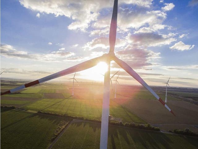 England has seen a 94 per cent collapse in new planning applications for wind energy