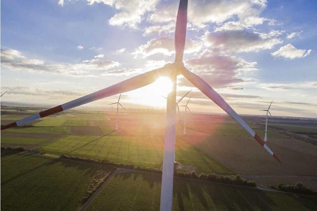 England has seen a 94 per cent collapse in new planning applications for wind energy