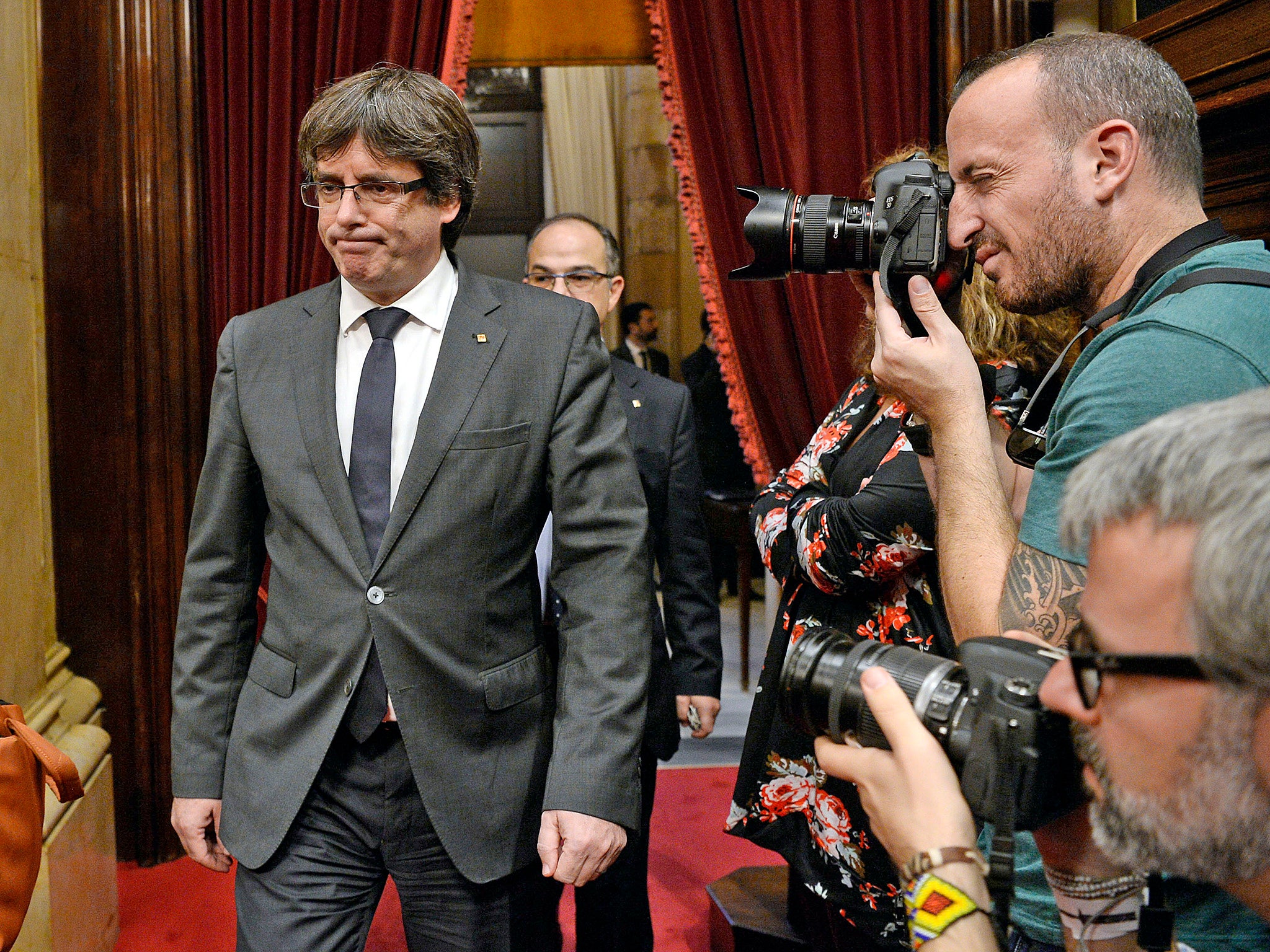Carles Puigdemont is in Madrid's sights