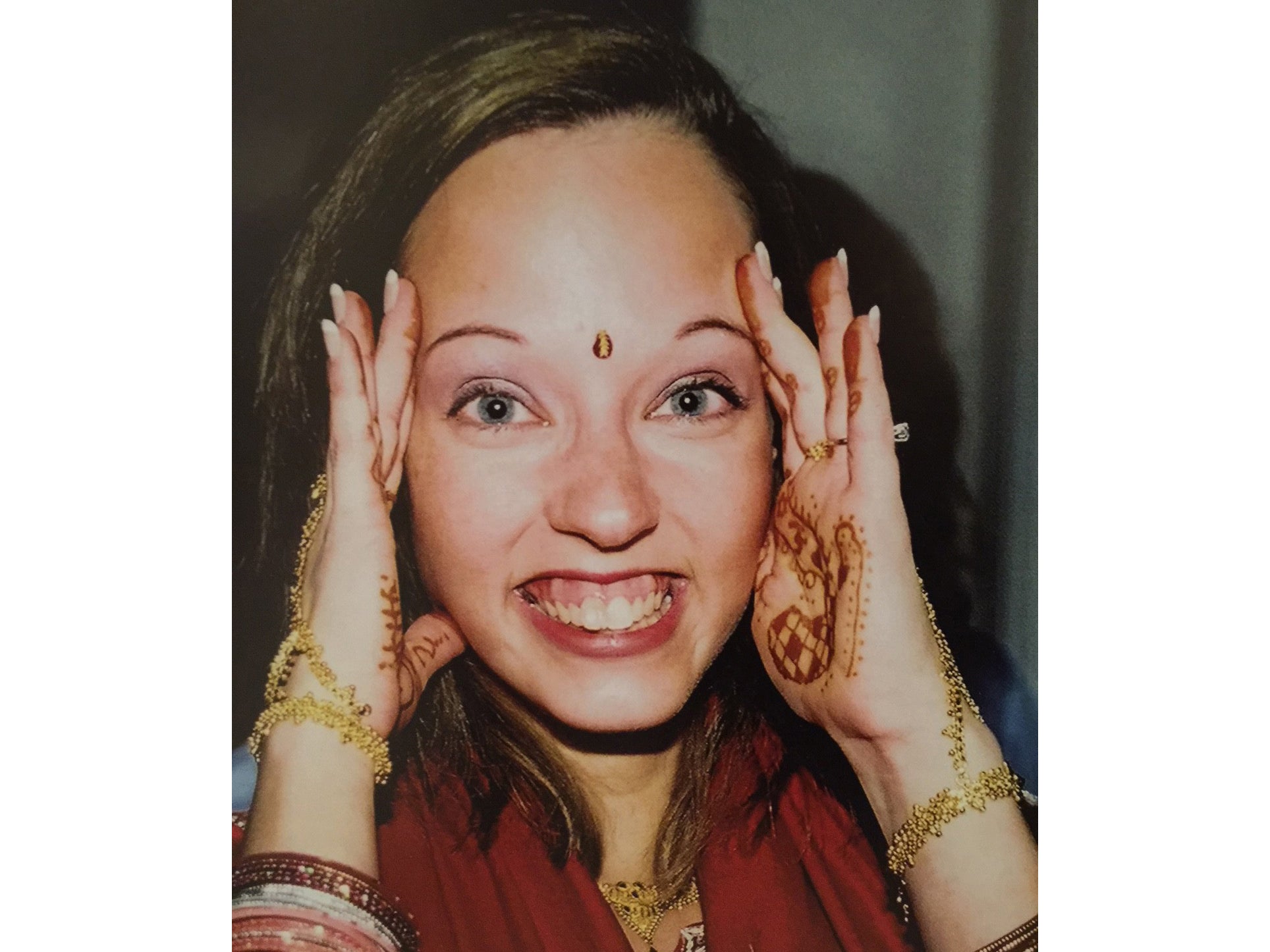 Melissa Anne Dabas embraced her husband's Indian heritage