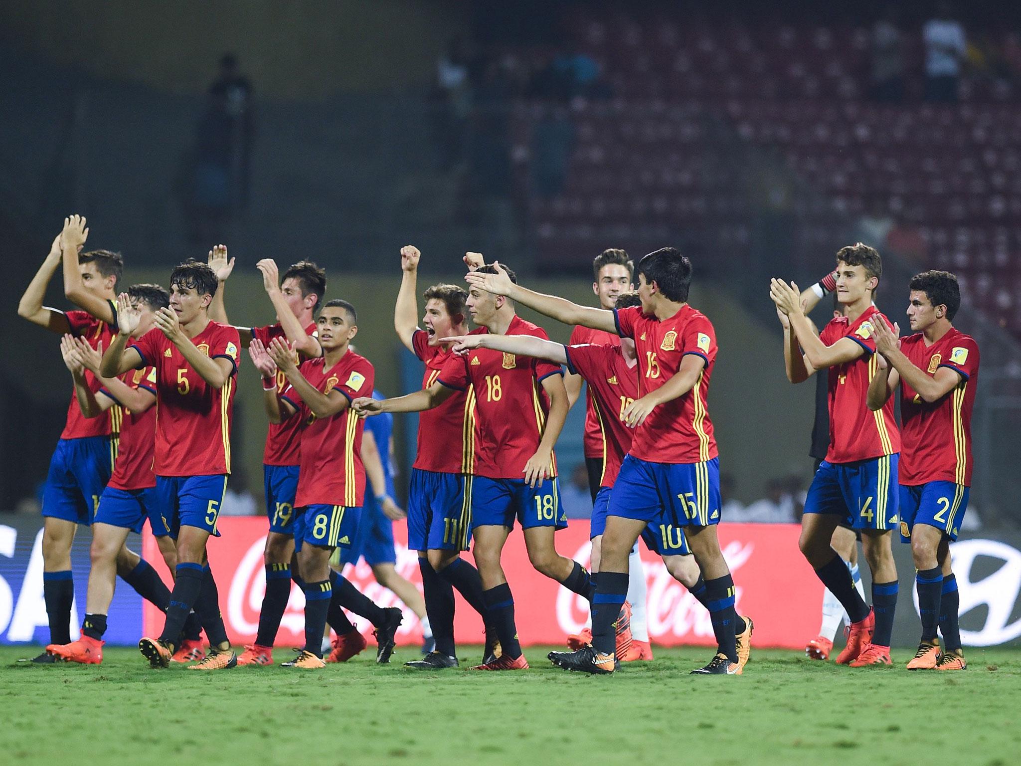 Spain face England in the final this weekend