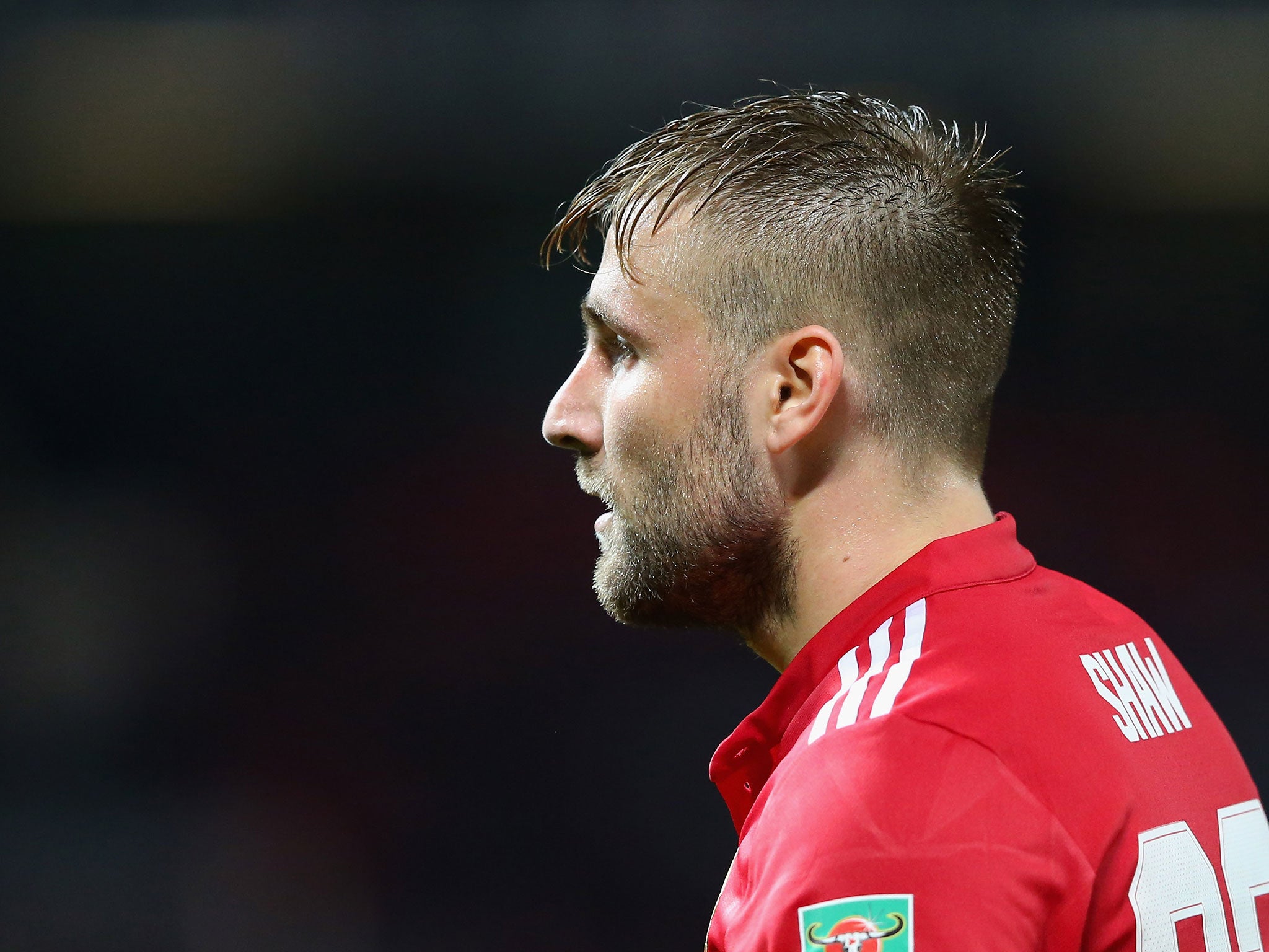 Luke Shaw has endured a difficult time at United since joining in 2014