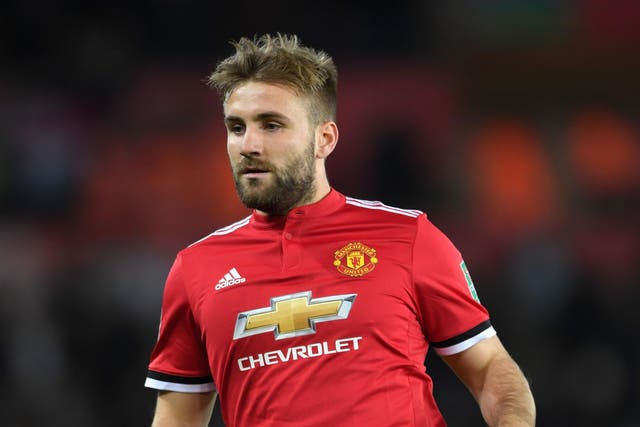 Luke Shaw's opportunities have been limited under Jose Mourinho this season