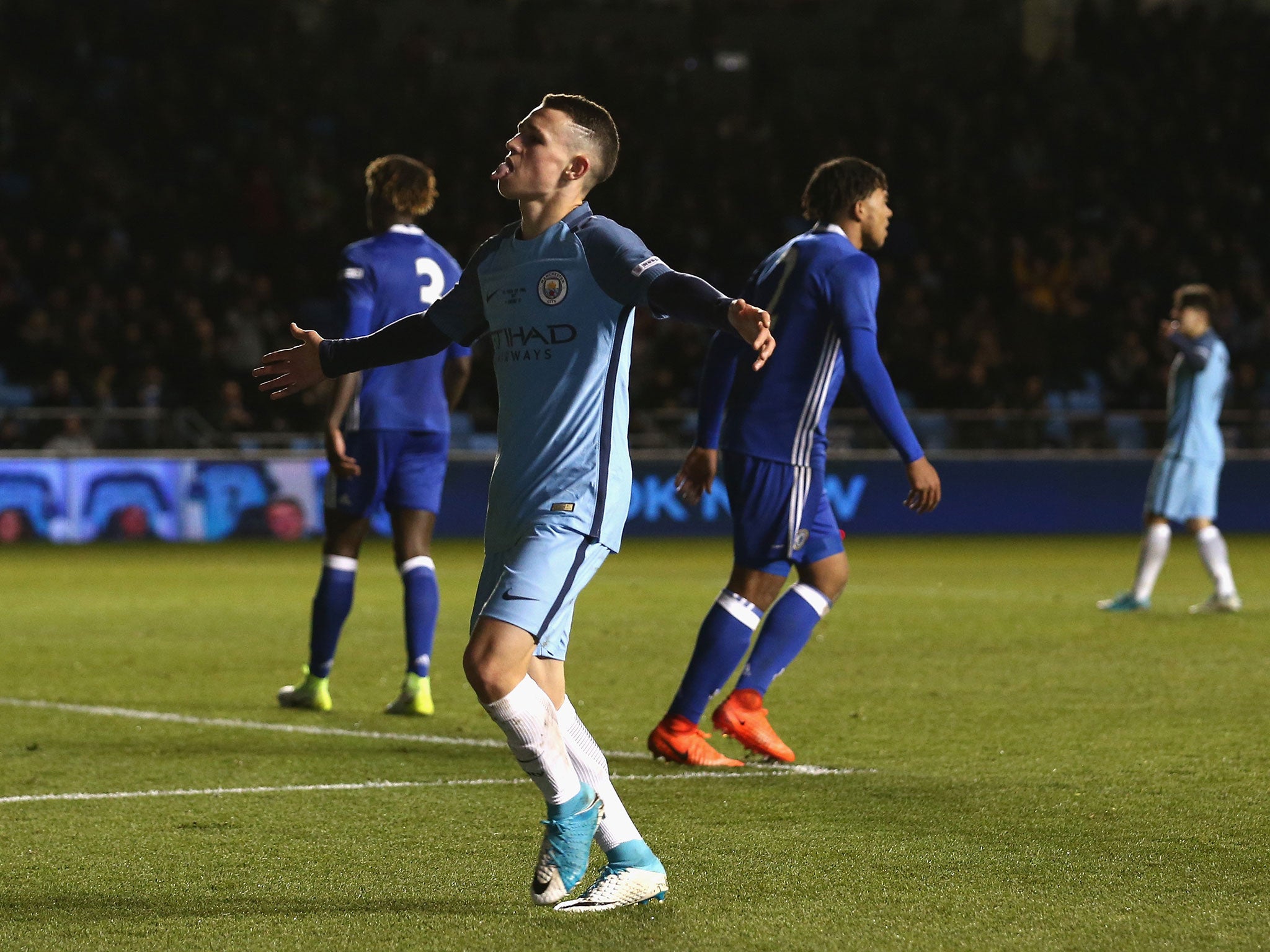 Phil Foden is one of City's most promising youngsters