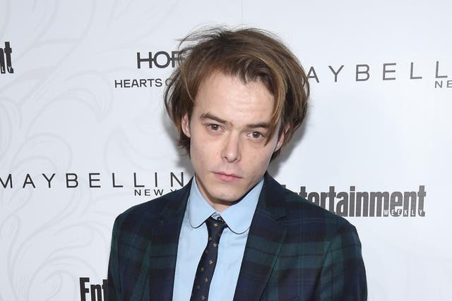 <p>Actor Charlie Heaton attends the Entertainment Weekly Celebration of SAG Award Nominees</p>