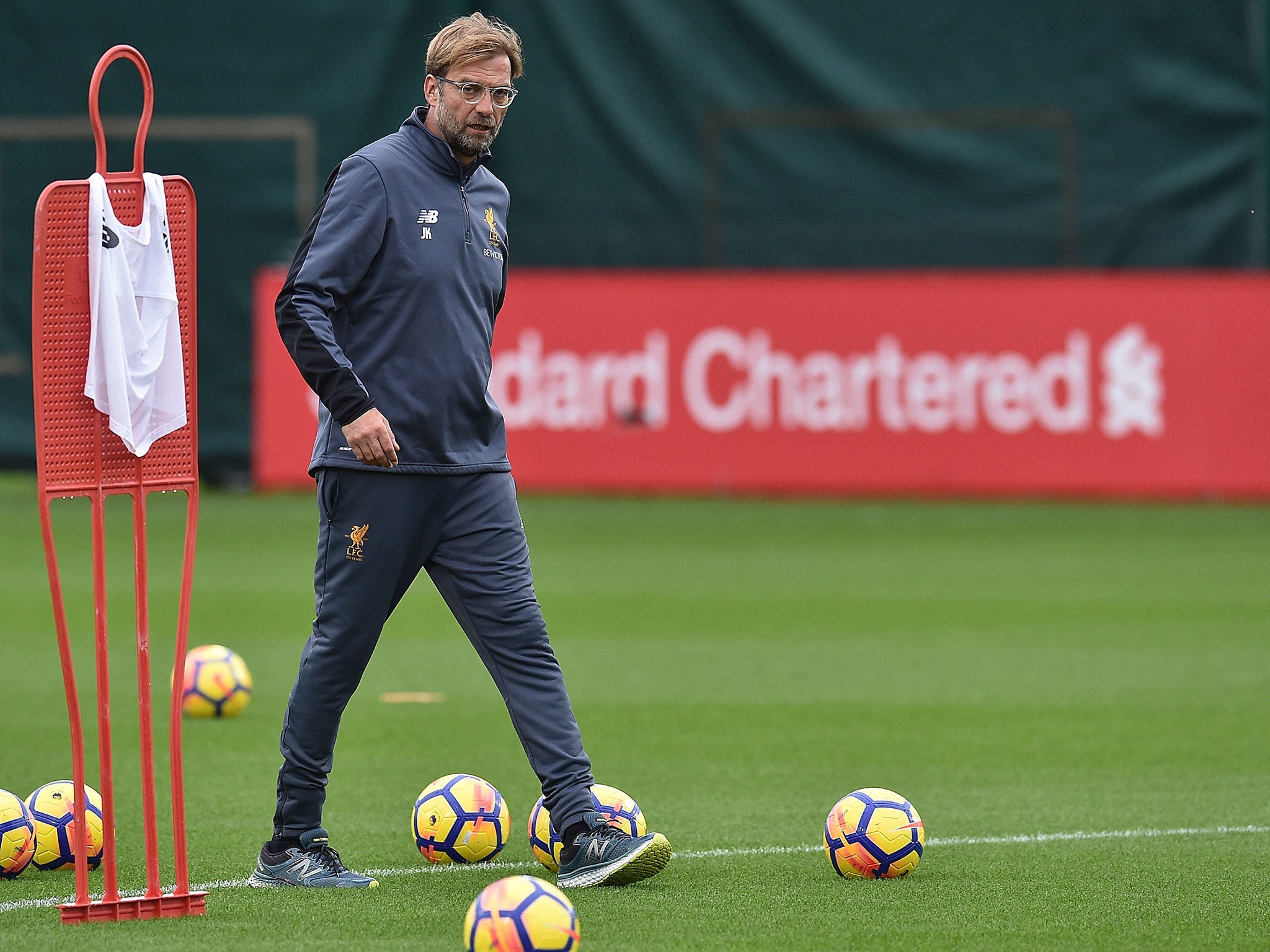 The 50-year-old was back at Melwood by lunchtime on Thursday