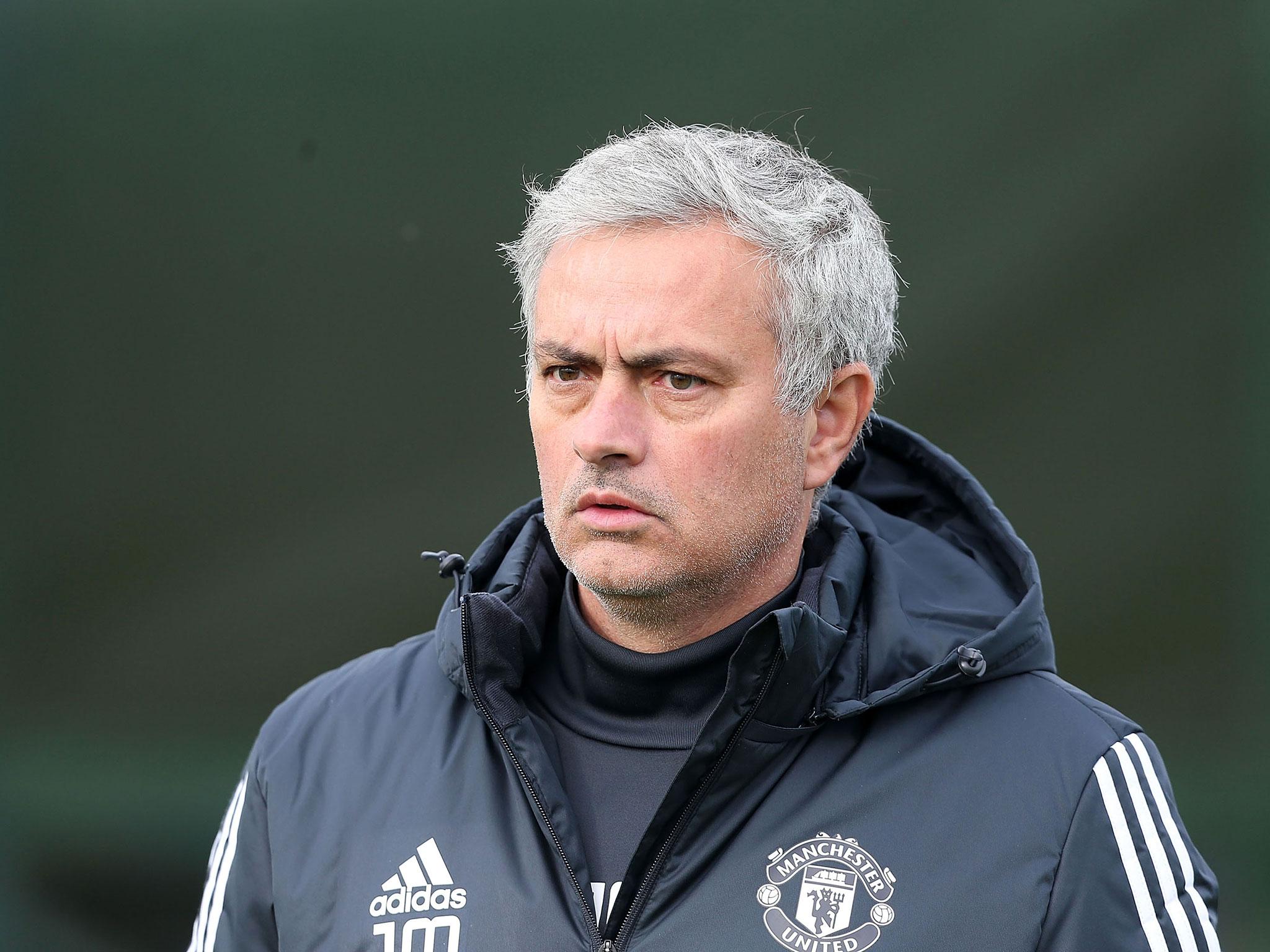 Jose Mourinho heavily criticised his players after last week's defeat