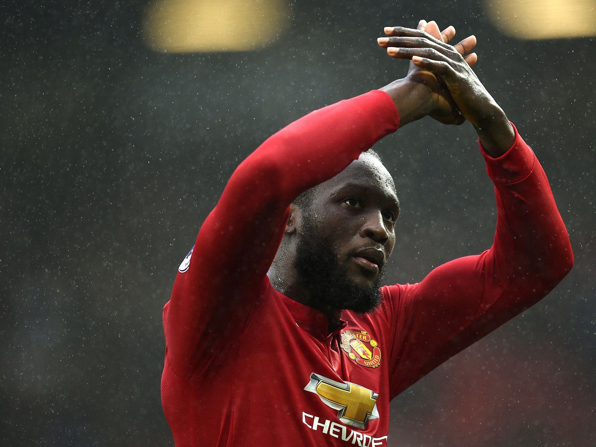 Romelu Lukaku came in for rough treatment from a section of Manchester United fans