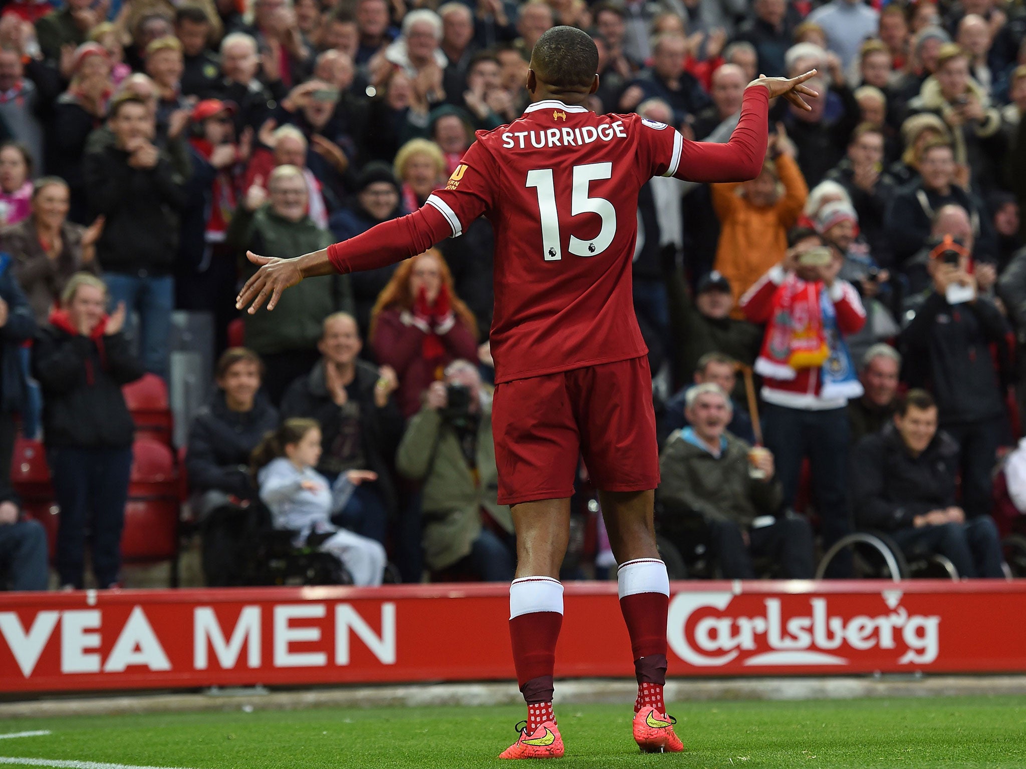 Sturridge was once adored at Anfield