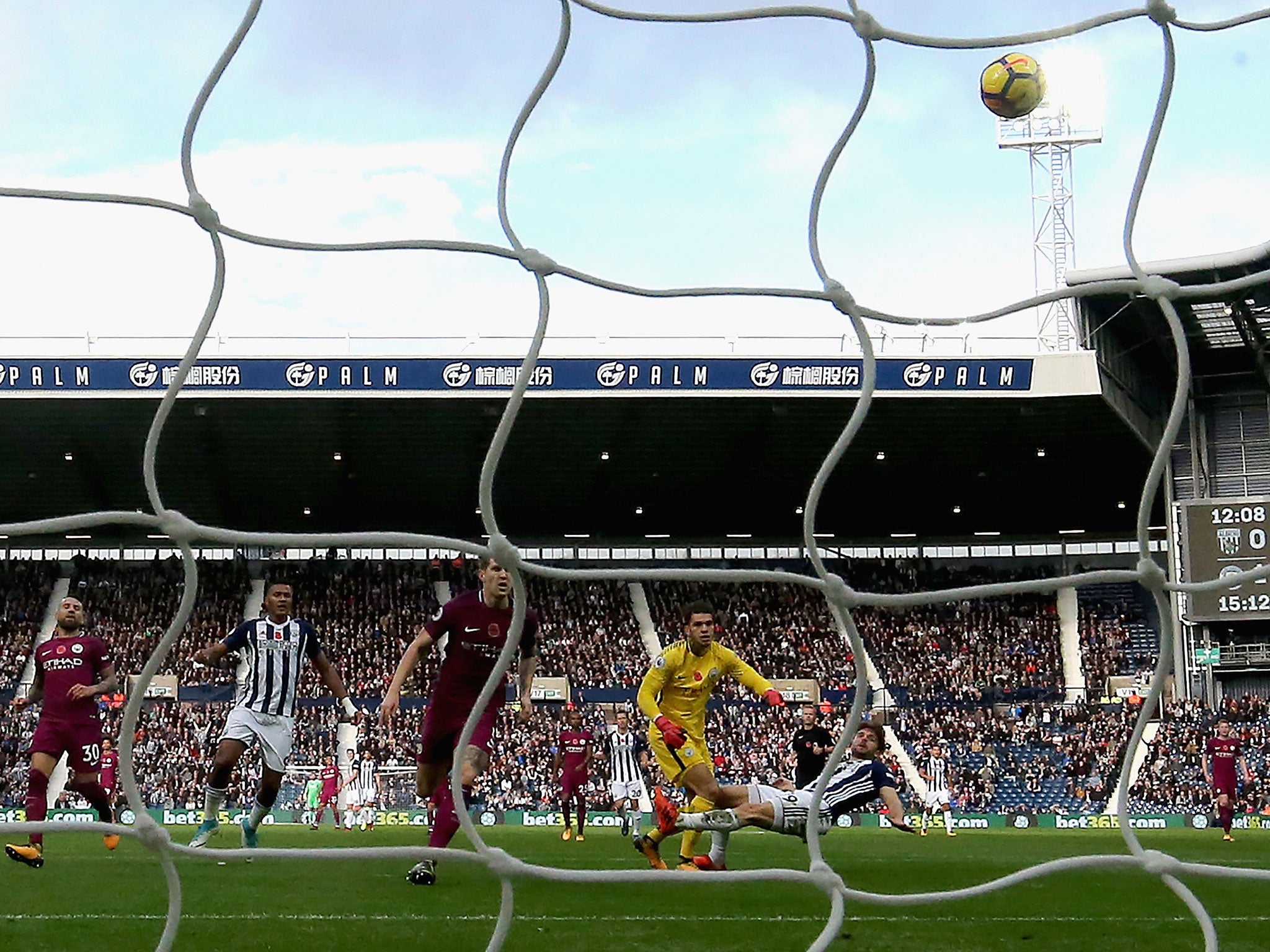 Jay Rodriguez equalised for the hosts three minutes after Sane's opener