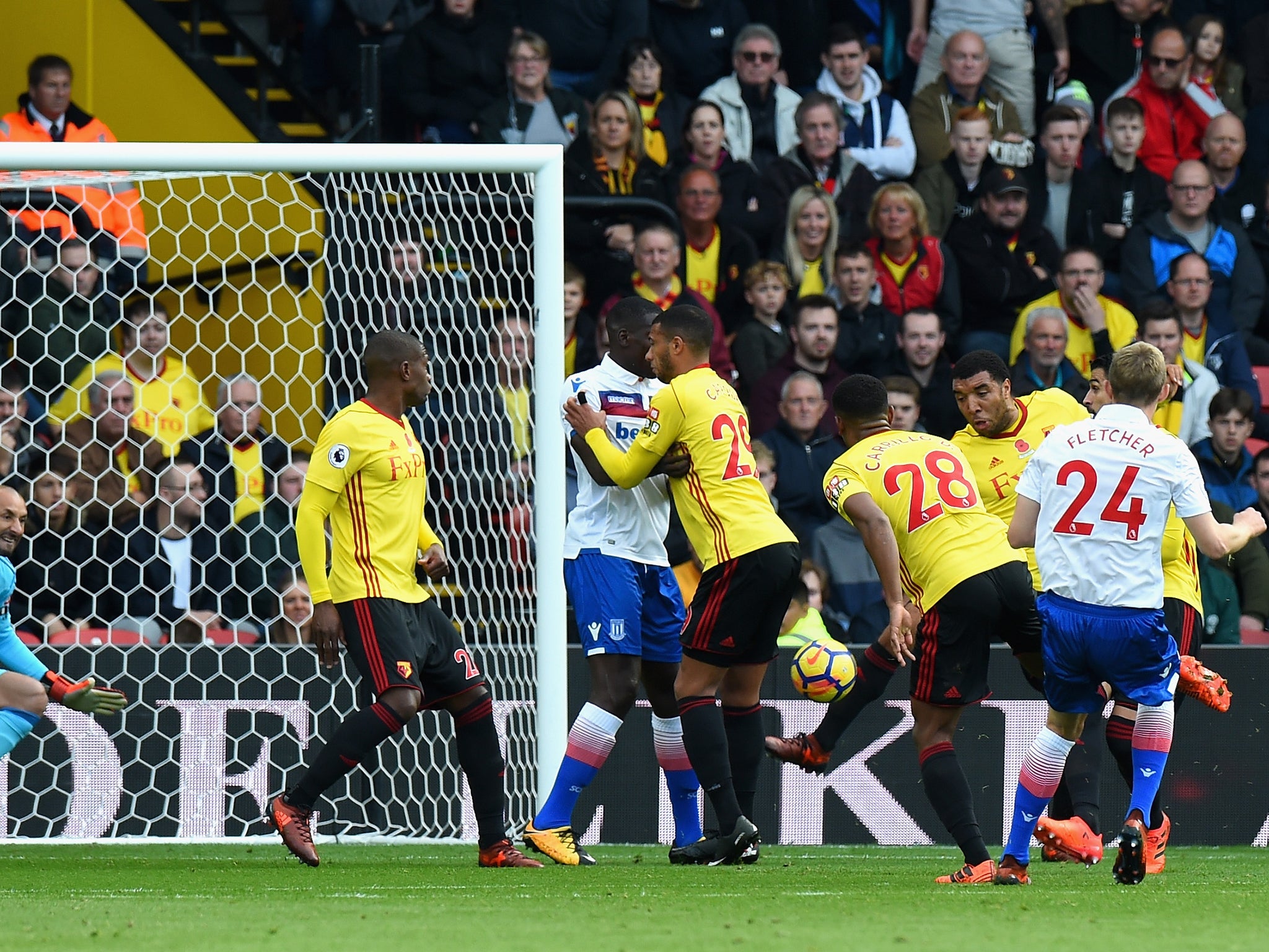 Darren Fletcher's goal gave Stoke their first away win of the season at Watford